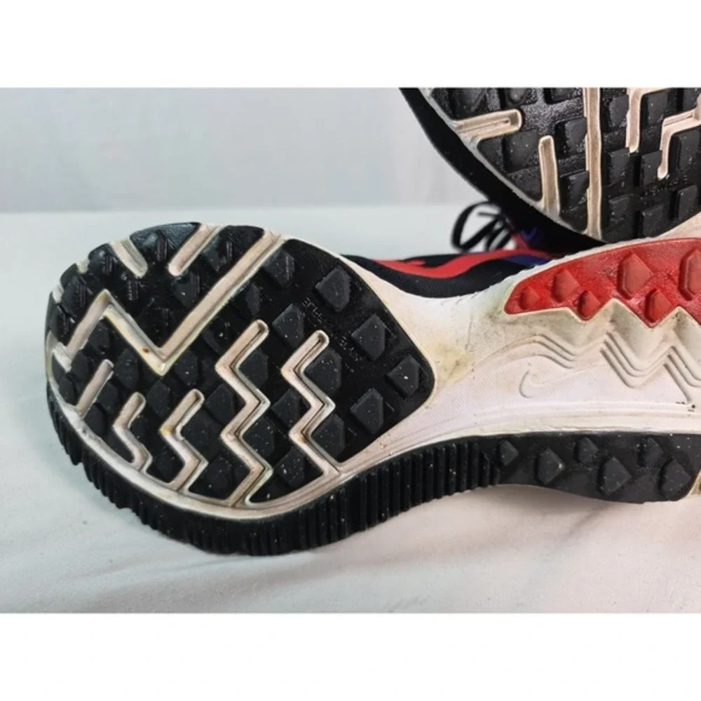Womens Nike Running Shoes Zoom‎ Winflo 2 Black Red Athletic 807279-006 Size 8.5